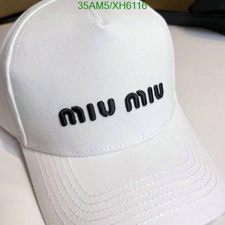 Cap -(Hat)-Miu Miu, Code: XH6116,$: 35USD