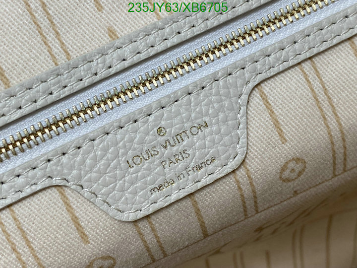 LV Bags-(Mirror)-Neverfull-,Code: XB6705,$: 235USD