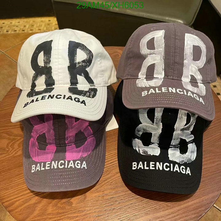 Cap -(Hat)-Balenciaga, Code: XH6053,$: 29USD