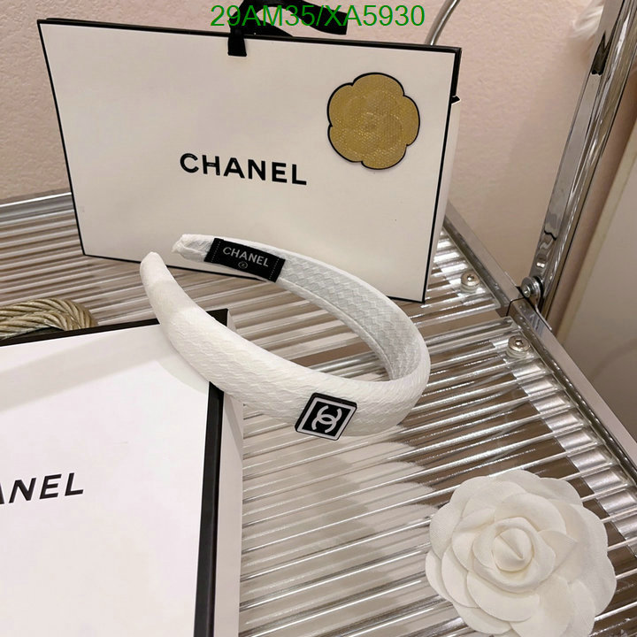 Headband-Chanel, Code: XA5930,$: 29USD