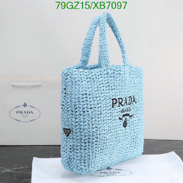 Prada Bag-(4A)-Handbag-,Code: XB7097,$: 79USD