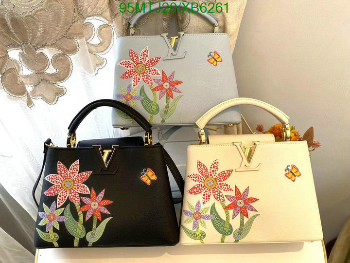 LV Bags-(4A)-Handbag Collection-,Code: XB6261,$: 95USD