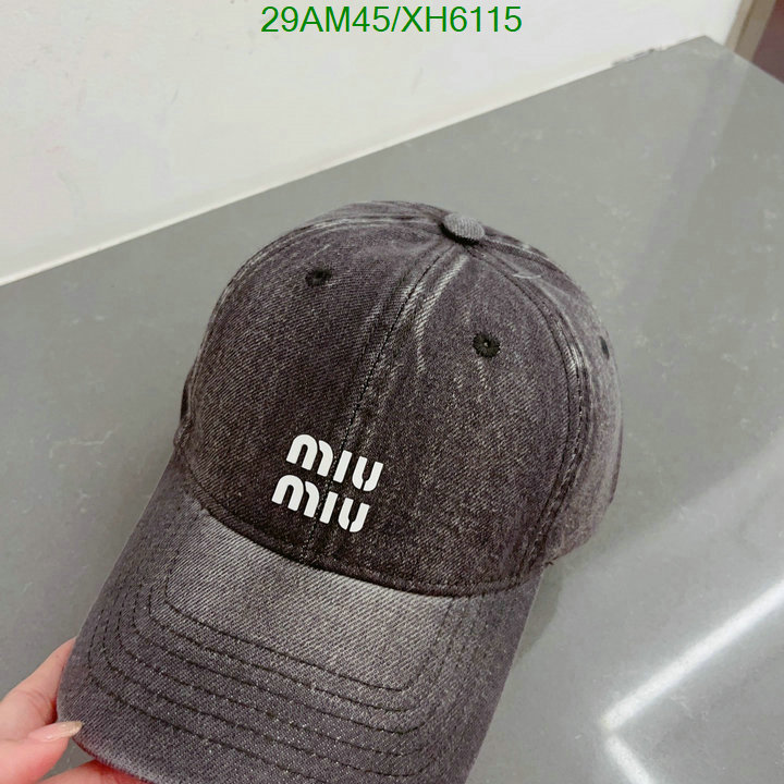 Cap -(Hat)-Miu Miu, Code: XH6115,$: 29USD