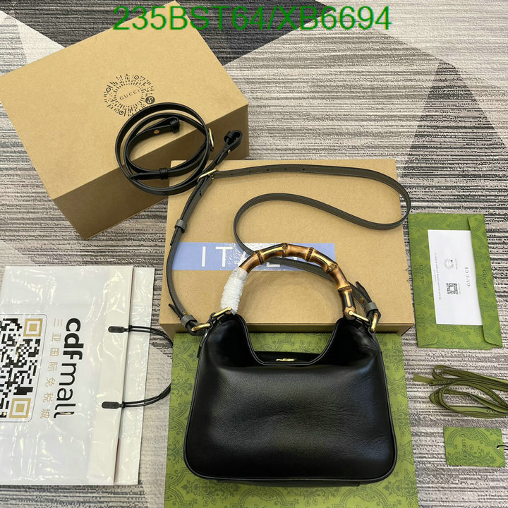 Gucci Bag-(Mirror)-Diana-Bamboo-,Code: XB6694,$: 235USD