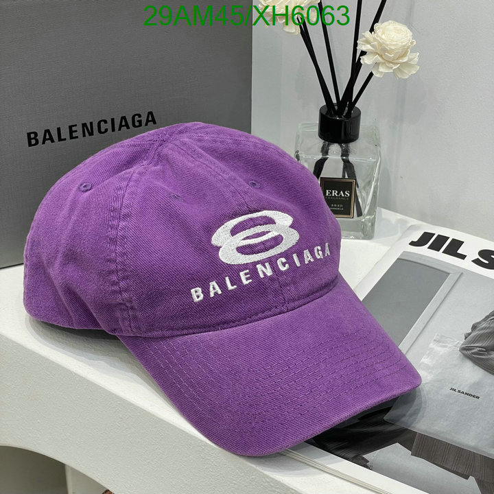 Cap -(Hat)-Balenciaga, Code: XH6063,$: 29USD