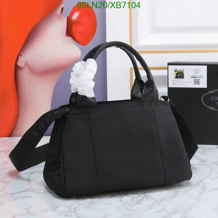 Prada Bag-(4A)-Handbag-,Code: XB7104,$: 89USD