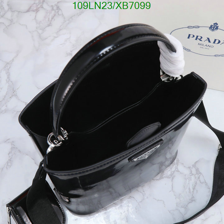 Prada Bag-(4A)-Diagonal-,Code: XB7099,$: 109USD