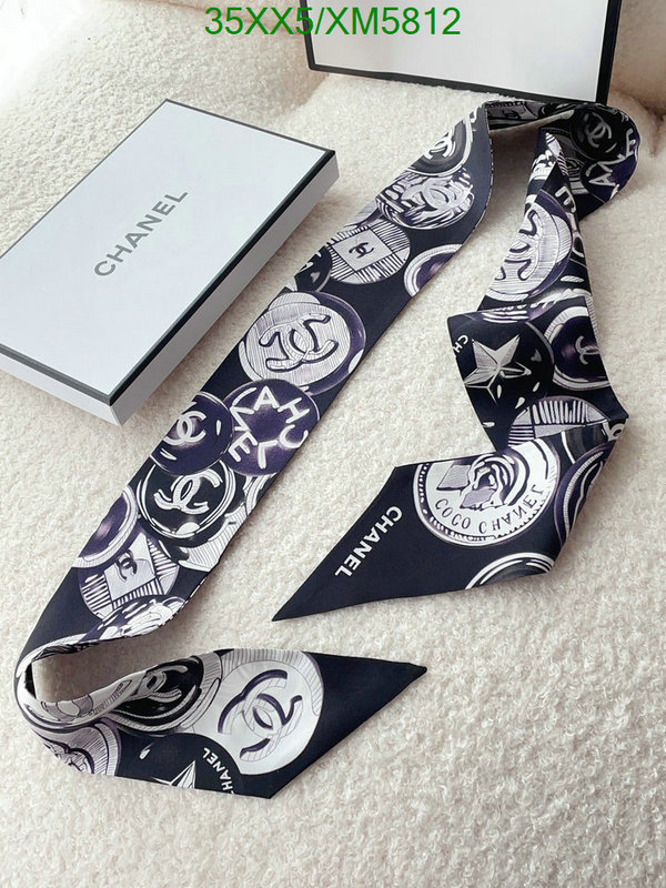 Scarf-Chanel, Code: XM5812,$: 35USD