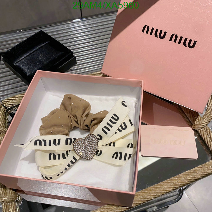 Headband-MIU MIU, Code: XA5960,$: 29USD