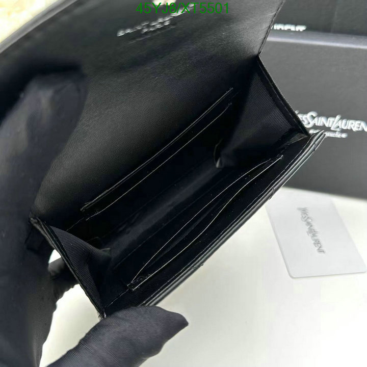 YSL Bag-(4A)-Wallet-,Code: XT5501,$: 45USD