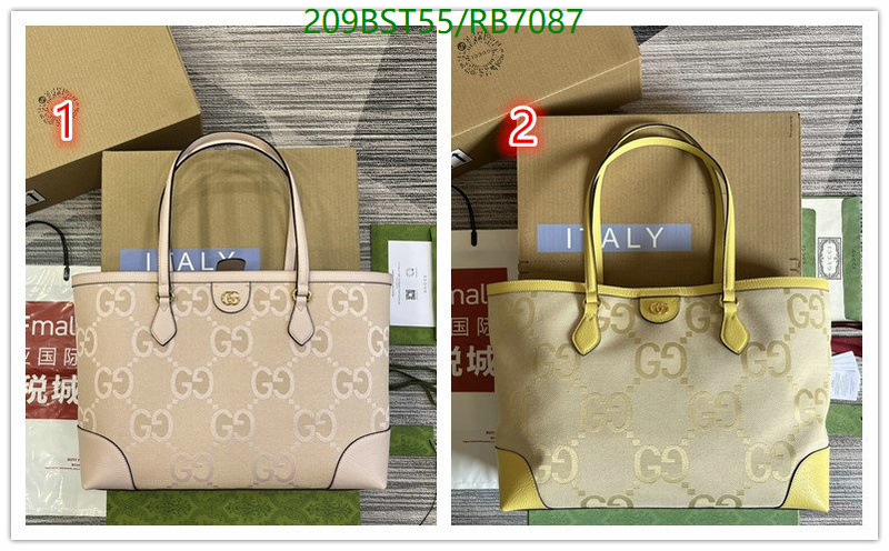 Gucci Bag-(Mirror)-Handbag-,Code: RB7087,$: 209USD