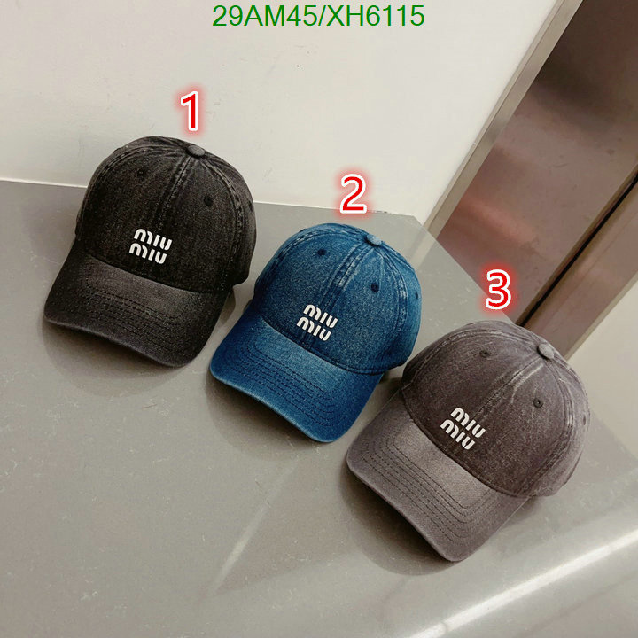 Cap -(Hat)-Miu Miu, Code: XH6115,$: 29USD