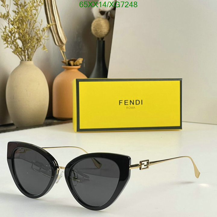 Glasses-Fendi, Code: XG7248,$: 65USD