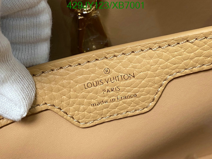 LV Bags-(Mirror)-Handbag-,Code: XB7001,