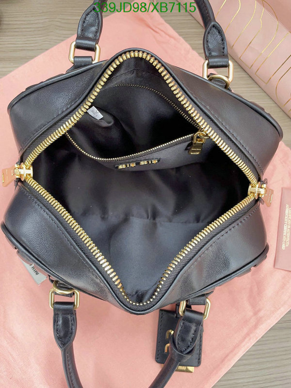 Miu Miu Bag-(Mirror)-Diagonal-,Code: XB7115,$: 339USD