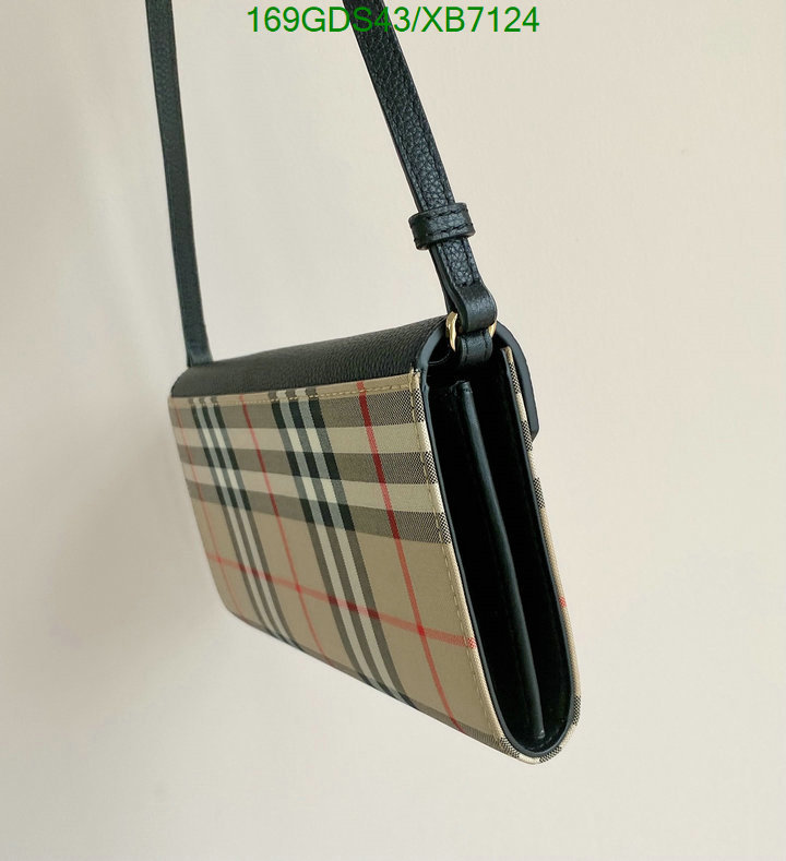 Burberry Bag-(Mirror)-Diagonal-,Code: XB7124,$: 169USD