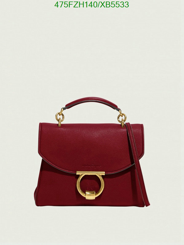 Ferragamo Bag-(Mirror)-Diagonal-,Code: XB5533,$: 475USD