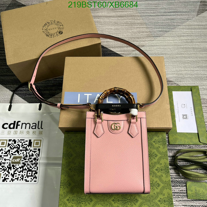 Gucci Bag-(Mirror)-Diana-Bamboo-,Code: XB6684,$: 219USD