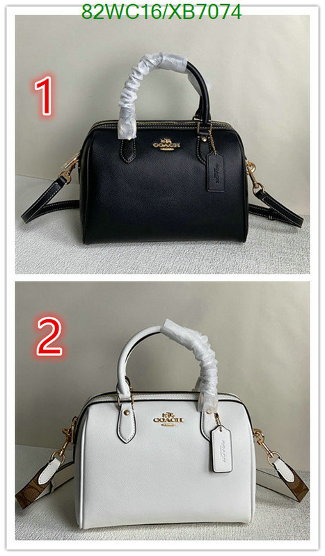 Coach Bag-(4A)-Handbag-,Code: XB7074,$: 82USD