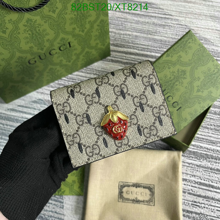 Gucci Bag-(Mirror)-Wallet- Code: XT8214 $: 82USD