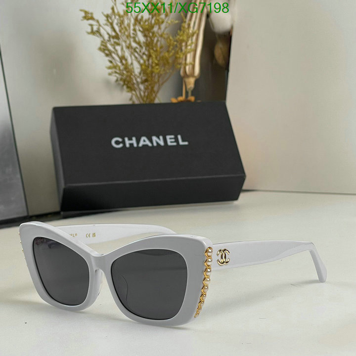 Glasses-Chanel, Code: XG7198,$: 55USD