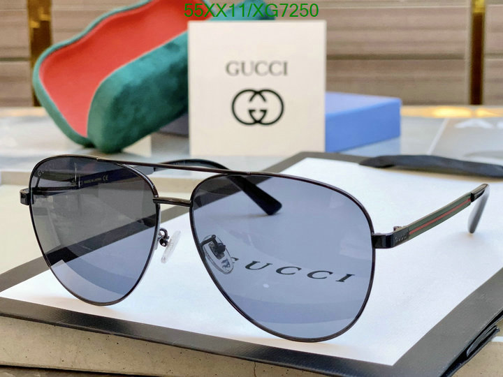 Glasses-Gucci, Code: XG7250,$: 55USD