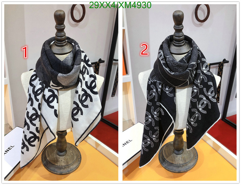 Scarf-Chanel, Code: XM4930,$: 29USD