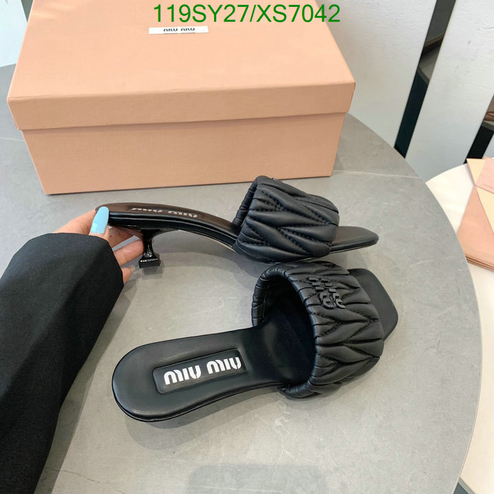 Women Shoes-Miu Miu, Code: XS7042,$: 119USD