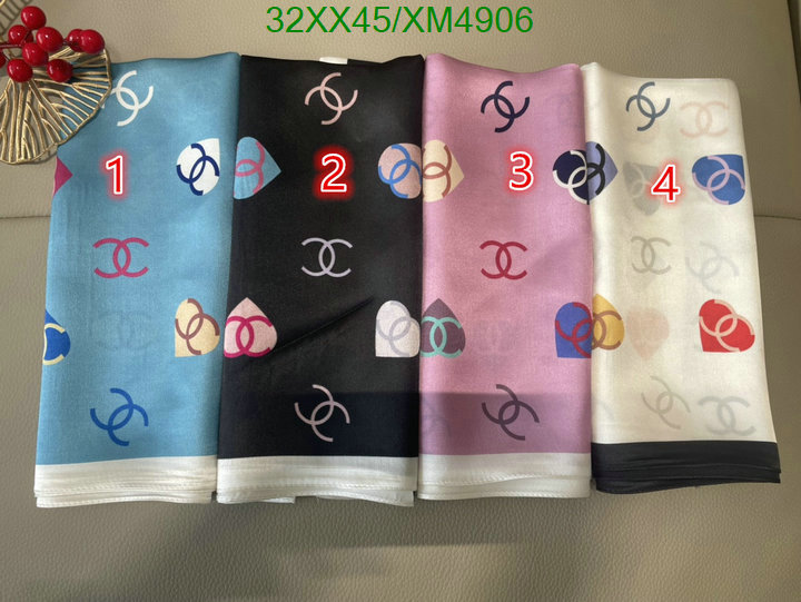 Scarf-Chanel, Code: XM4906,$: 32USD