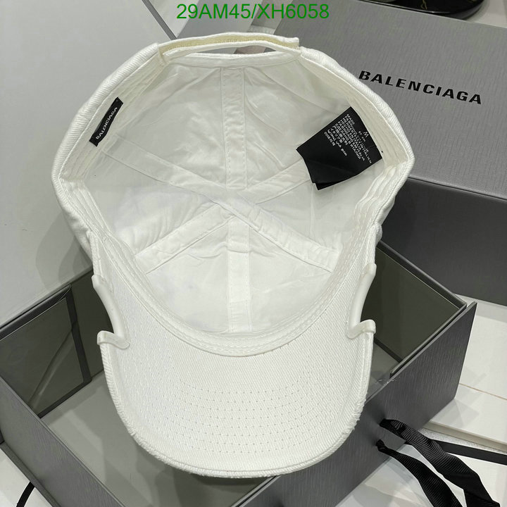 Cap -(Hat)-Balenciaga, Code: XH6058,$: 29USD