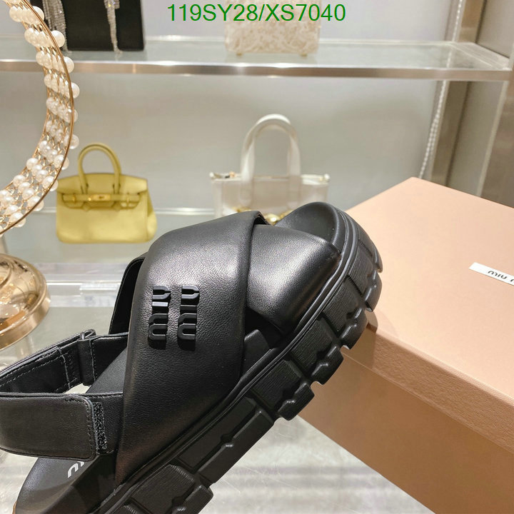 Women Shoes-Miu Miu, Code: XS7040,$: 119USD