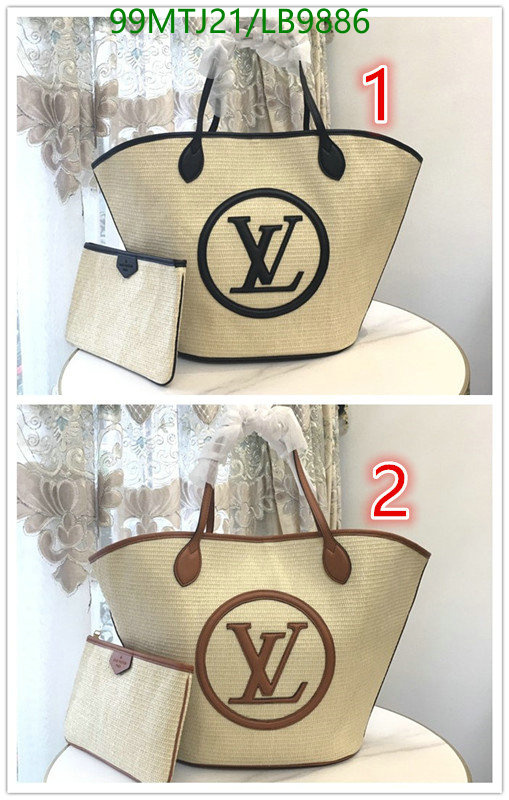 LV Bags-(4A)-Handbag Collection-,Code: LB9886,$: 99USD