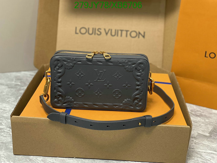 LV Bags-(Mirror)-Petite Malle-,Code: XB6706,$: 279USD