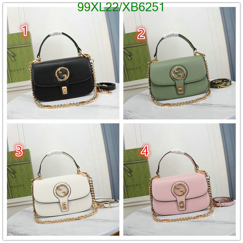 Gucci Bag-(4A)-Handbag-,Code: XB6251,$: 99USD