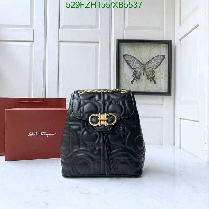 Ferragamo Bag-(Mirror)-Backpack-,Code: XB5537,$: 529USD