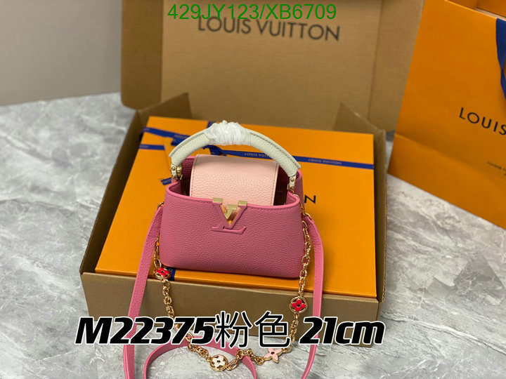 LV Bags-(Mirror)-Handbag-,Code: XB6709,