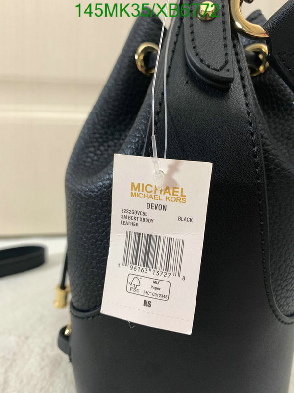 Michael Kors Bag-(Mirror)-Diagonal-,Code: XB6772,$: 145USD