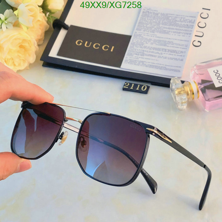 Glasses-Gucci, Code: XG7258,$: 49USD