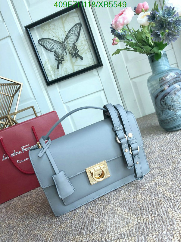 Ferragamo Bag-(Mirror)-Diagonal-,Code: XB5549,$: 409USD