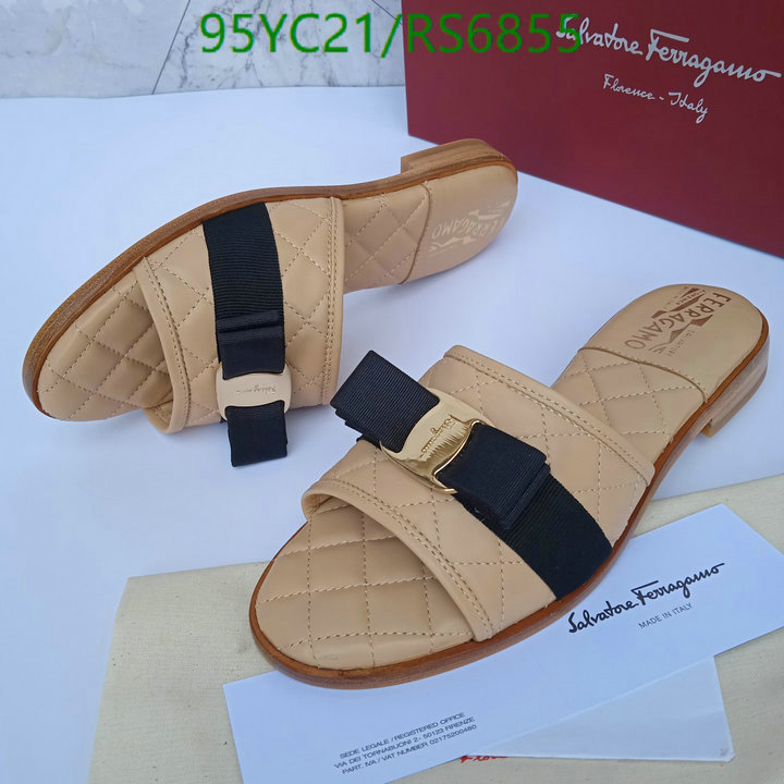 Women Shoes-Ferragamo, Code: RS6855,$: 95USD