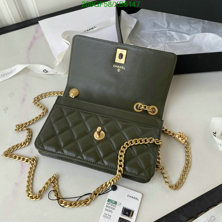 Chanel Bags -(Mirror)-Diagonal-,Code: XB6147,$: 209USD