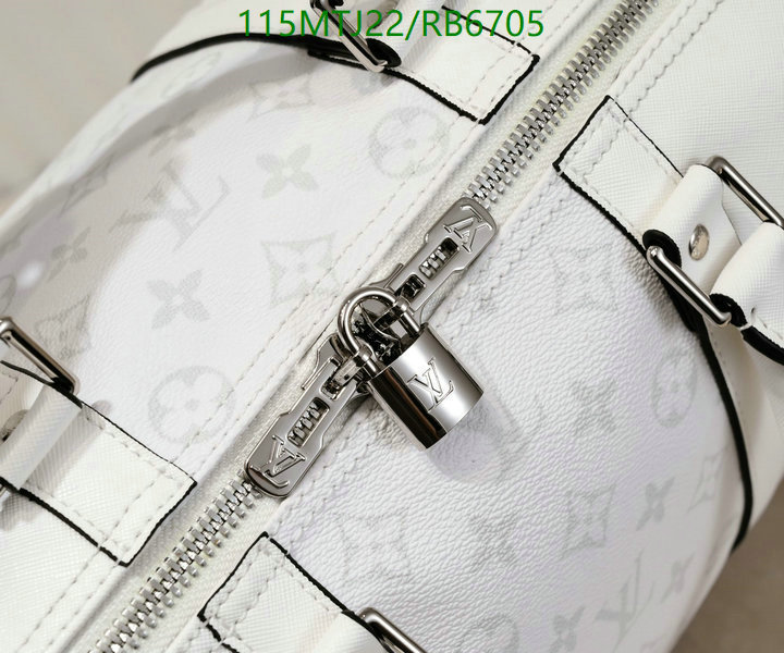 LV Bags-(4A)-Keepall BandouliRe 45-50-,Code: RB6705,$: 115USD