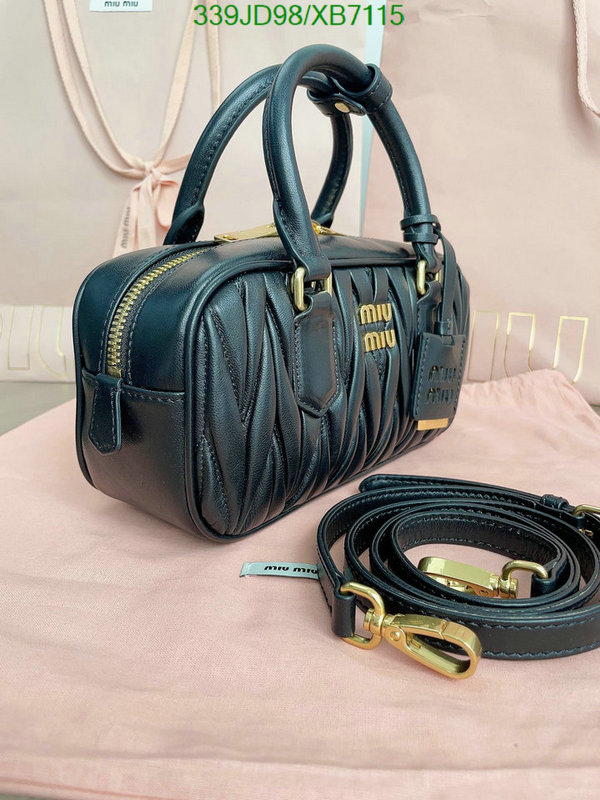 Miu Miu Bag-(Mirror)-Diagonal-,Code: XB7115,$: 339USD