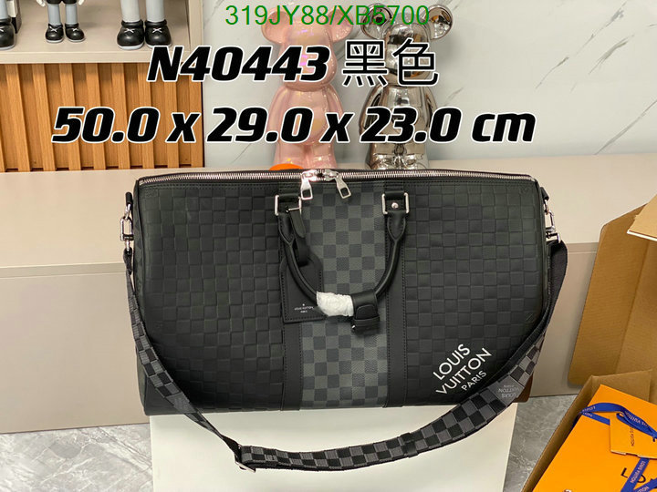 LV Bags-(Mirror)-Keepall BandouliRe 45-50-,Code: XB5700,$: 319USD