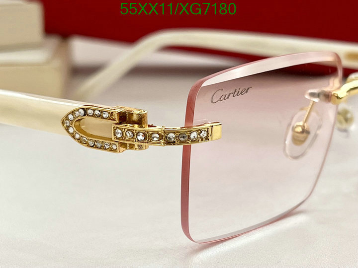 Glasses-Cartier, Code: XG7180,$: 55USD