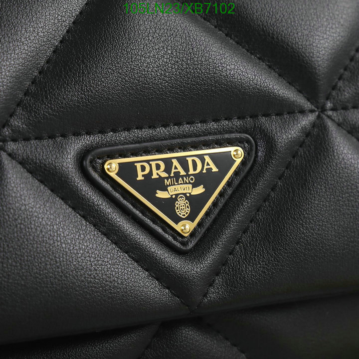 Prada Bag-(4A)-Diagonal-,Code: XB7102,$: 105USD
