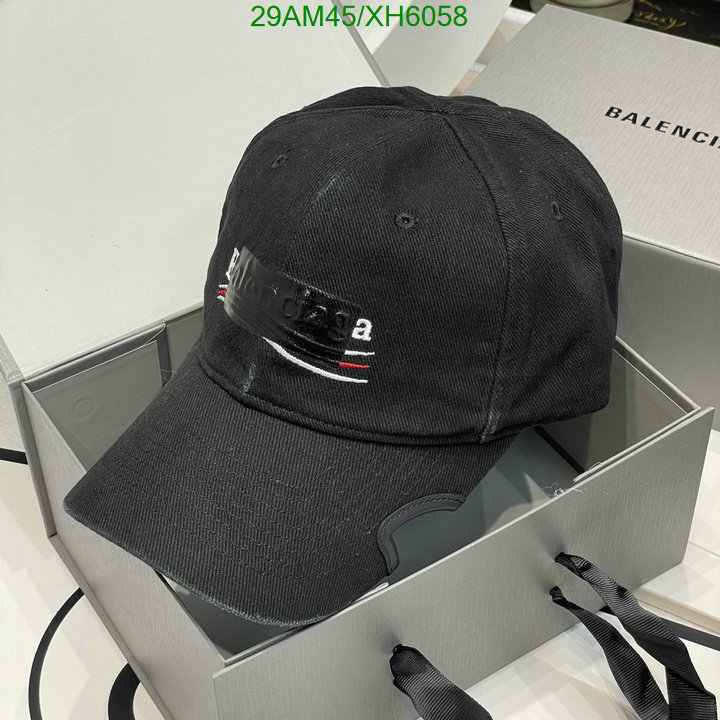 Cap -(Hat)-Balenciaga, Code: XH6058,$: 29USD