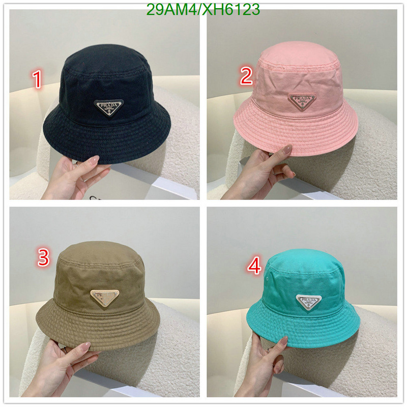 Cap -(Hat)-Prada, Code: XH6123,$: 29USD