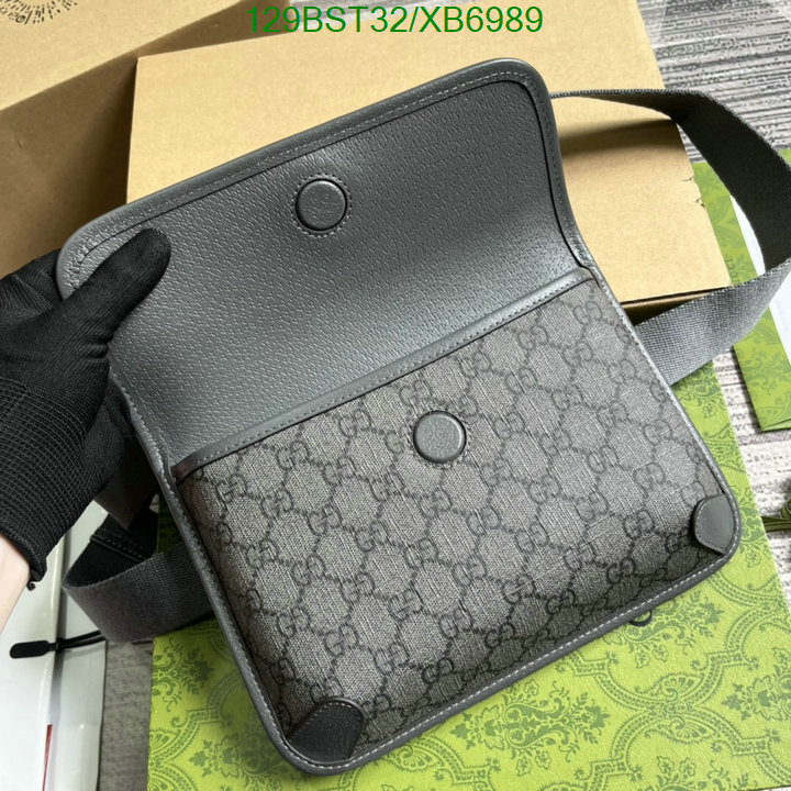 Gucci Bag-(Mirror)-Diagonal-,Code: XB6989,$: 129USD