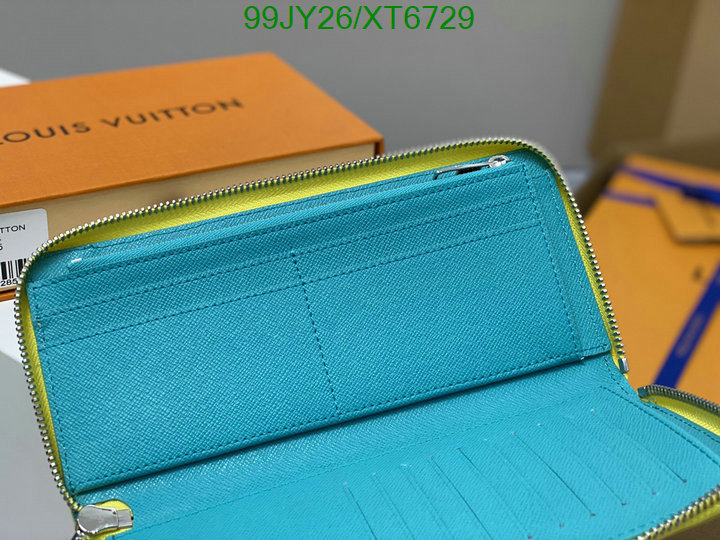 LV Bags-(Mirror)-Wallet-,Code: XT6729,$: 99USD